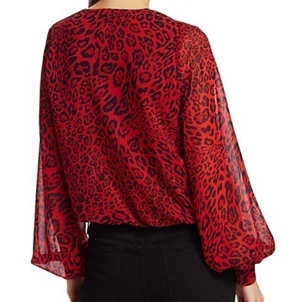 𝅺❤️RED Leopard Top❤️ Gen Love XS - Picture 5 of 5